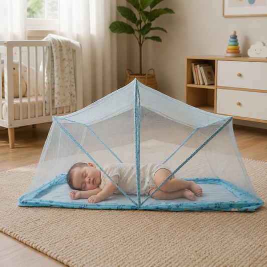Portable Folding Baby Mosquito Net – Lightweight & Breathable
