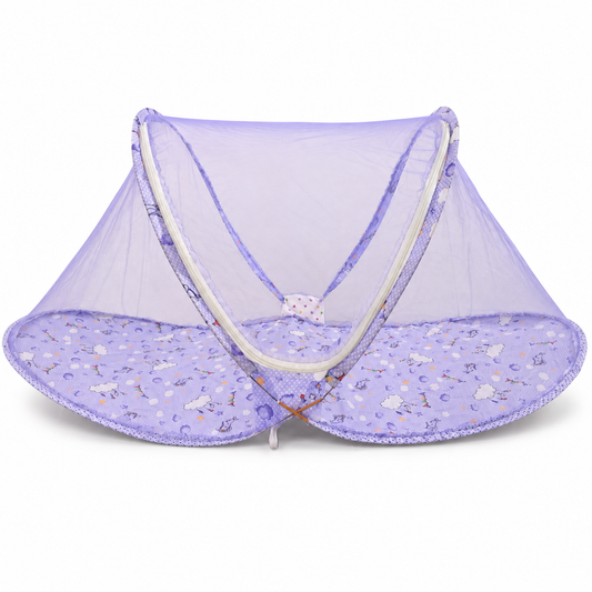 Foldable Baby Mosquito Net With Zipper – Newborns 0–7 Months